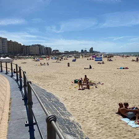 Panoramic View On Beach, Ships, Sea - Place To Be Ostend