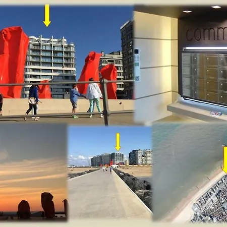 Panoramic View On Beach, Ships, Sea - Place To Be * Ostend