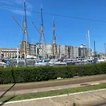 Panoramic View On Beach, Ships, Sea - Place To Be * Ostende