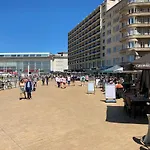 Panoramic View On Beach, Ships, Sea - Place To Be Appartement Ostende