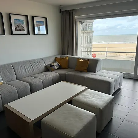 Panoramic View On Beach, Ships, Sea - Place To Be Appartement Oostende